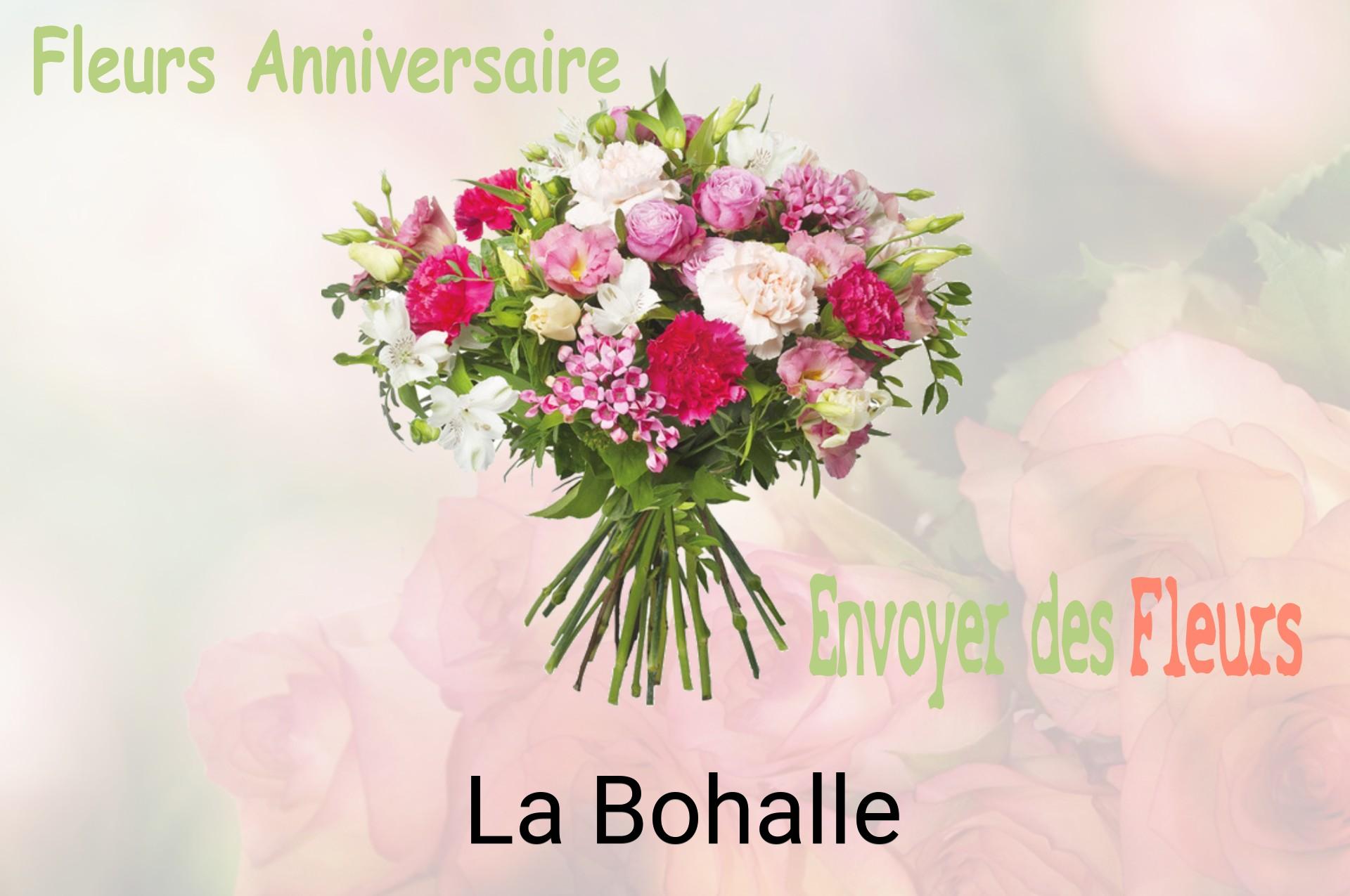 Bouquet de fleurs d’anniversaire livré à La Bohalle
