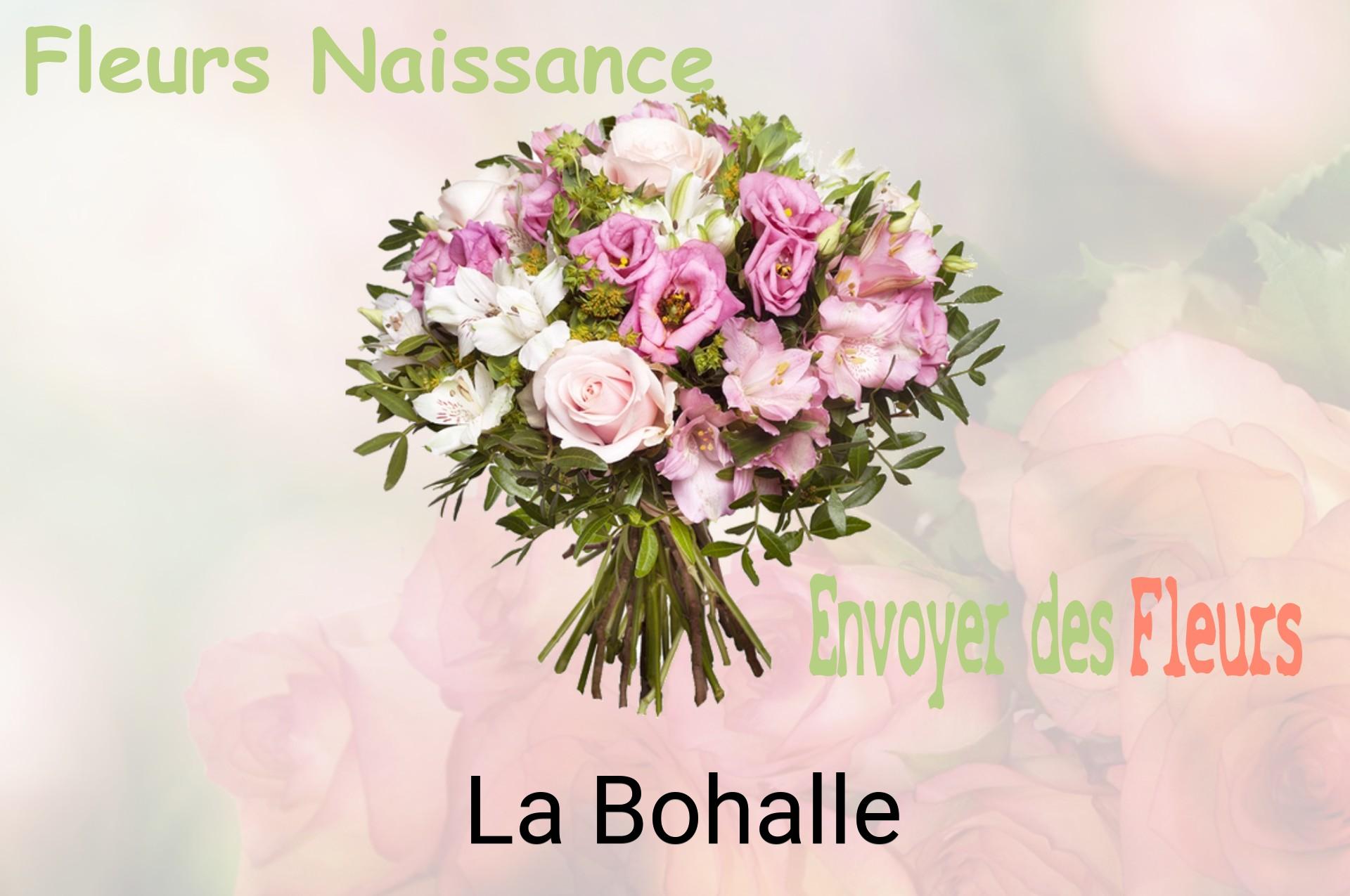 Bouquet de fleurs de naissance livré à La Bohalle